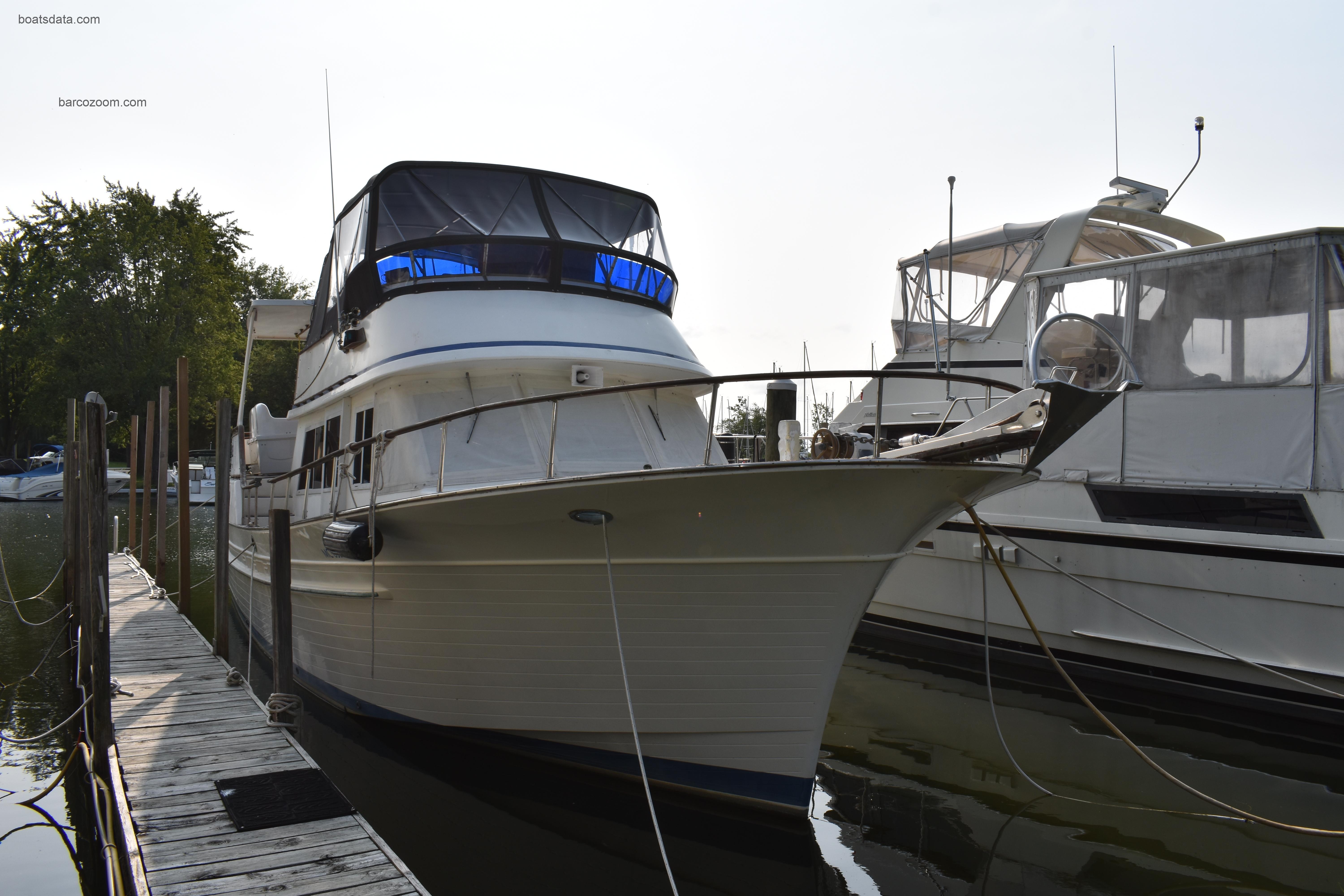 Albin 43 Trawler ficha tecnica 