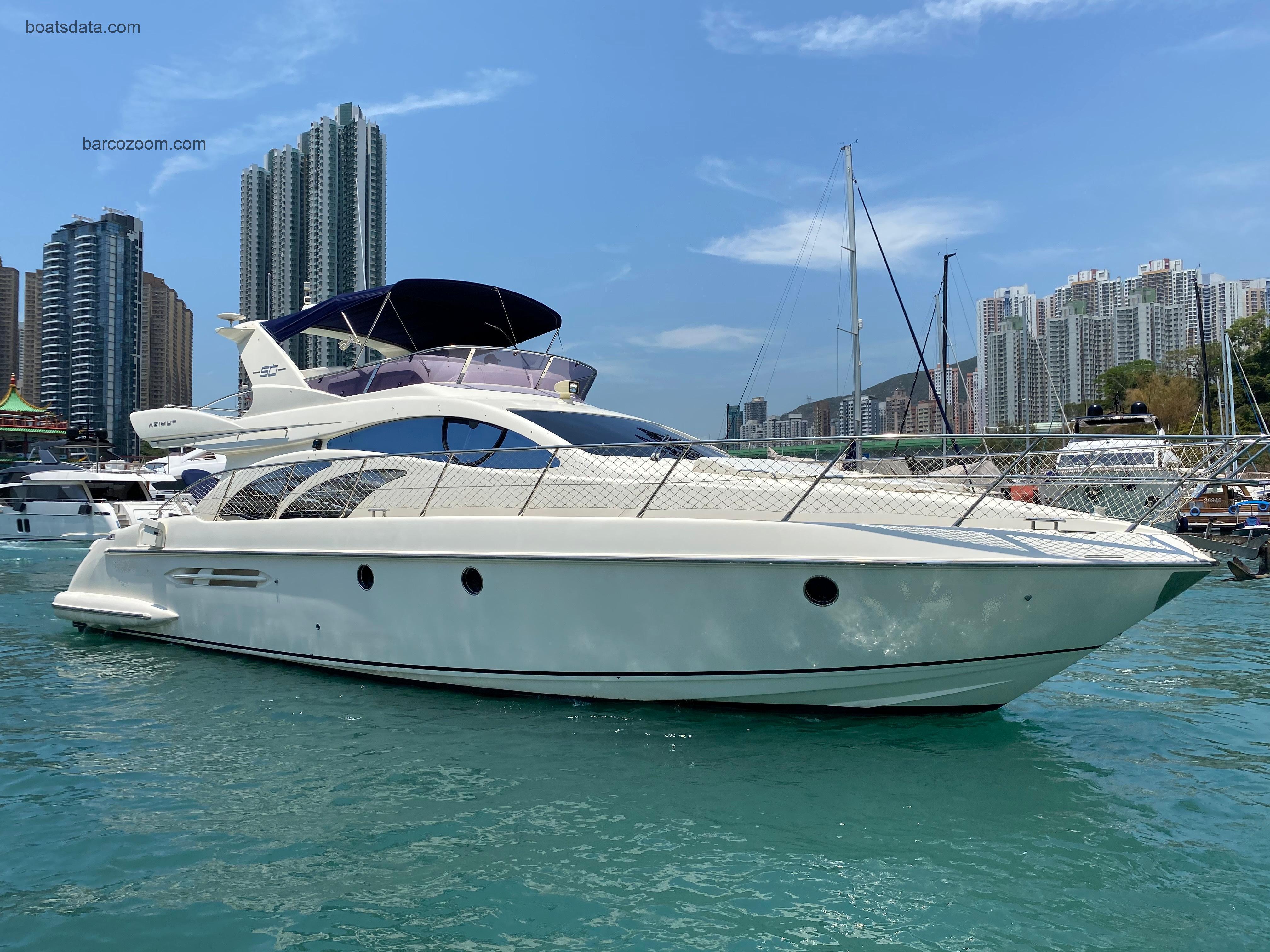 Azimut 50 ficha tecnica 