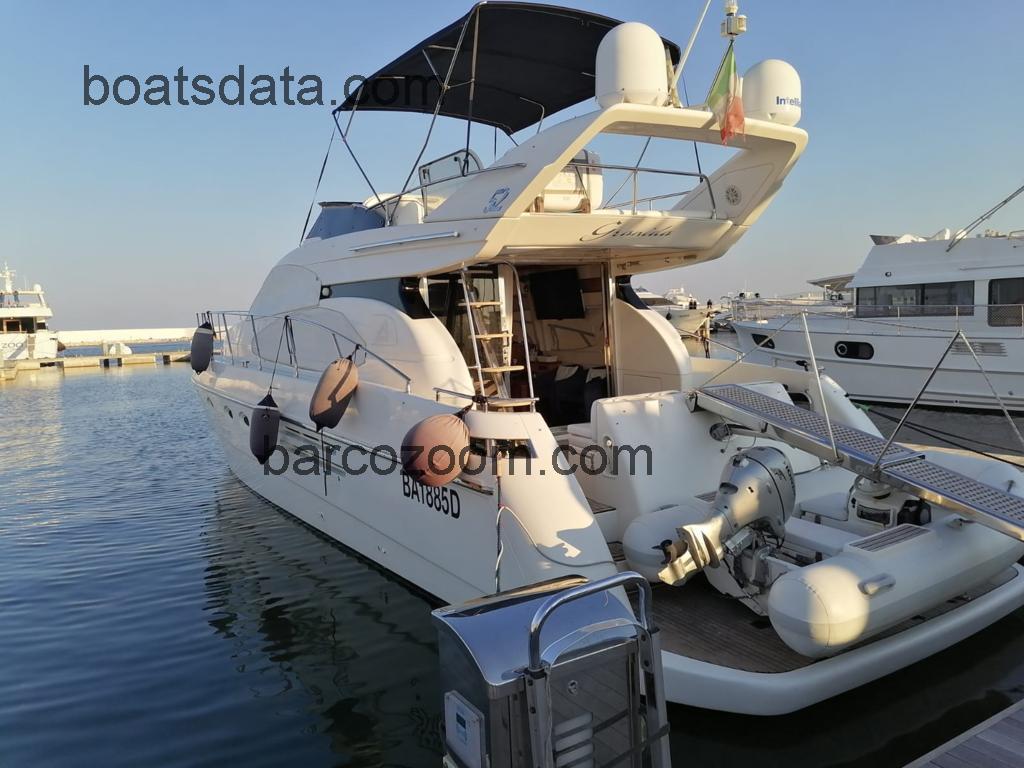 Azimut 52 Fly ficha tecnica 