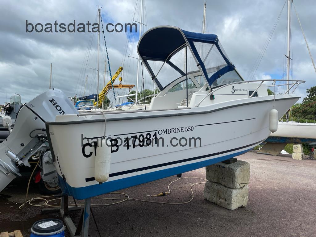 Beneteau OMBRINE 550 WA ficha técnica y opiniones
