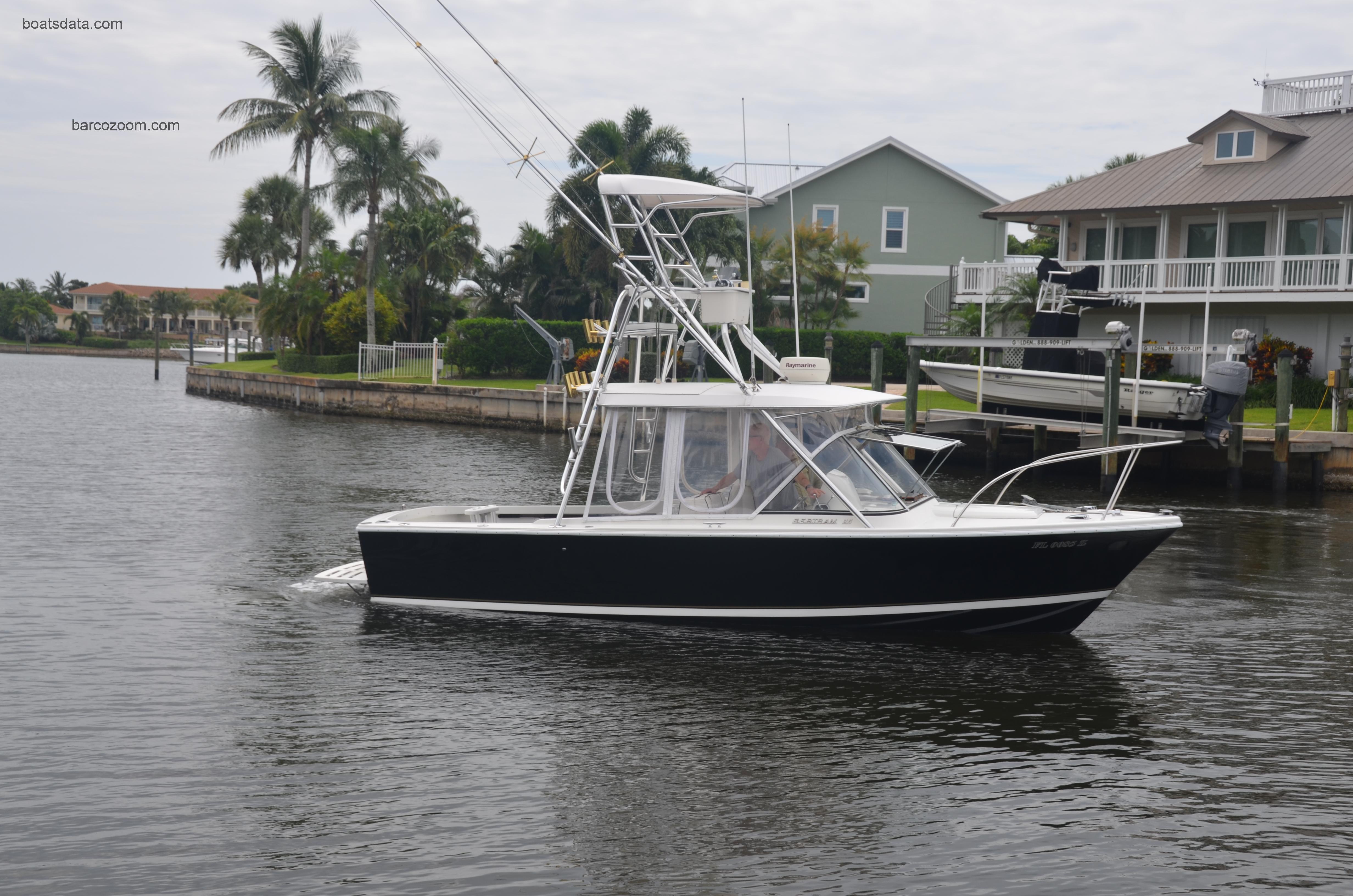 Bertram Express Cruiser ficha tecnica 