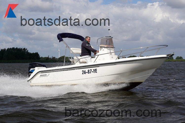 Boston Whaler 180 OUTRAGE opinión y ficha técnica