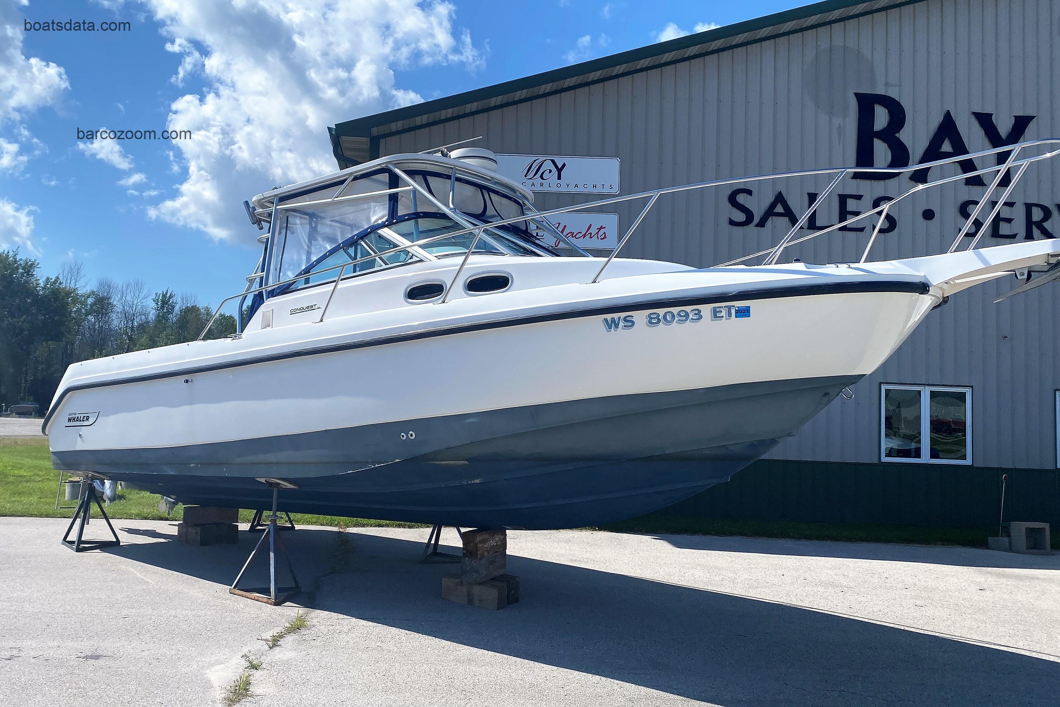 Boston Whaler 28 Conquest ficha-técnica e avaliações