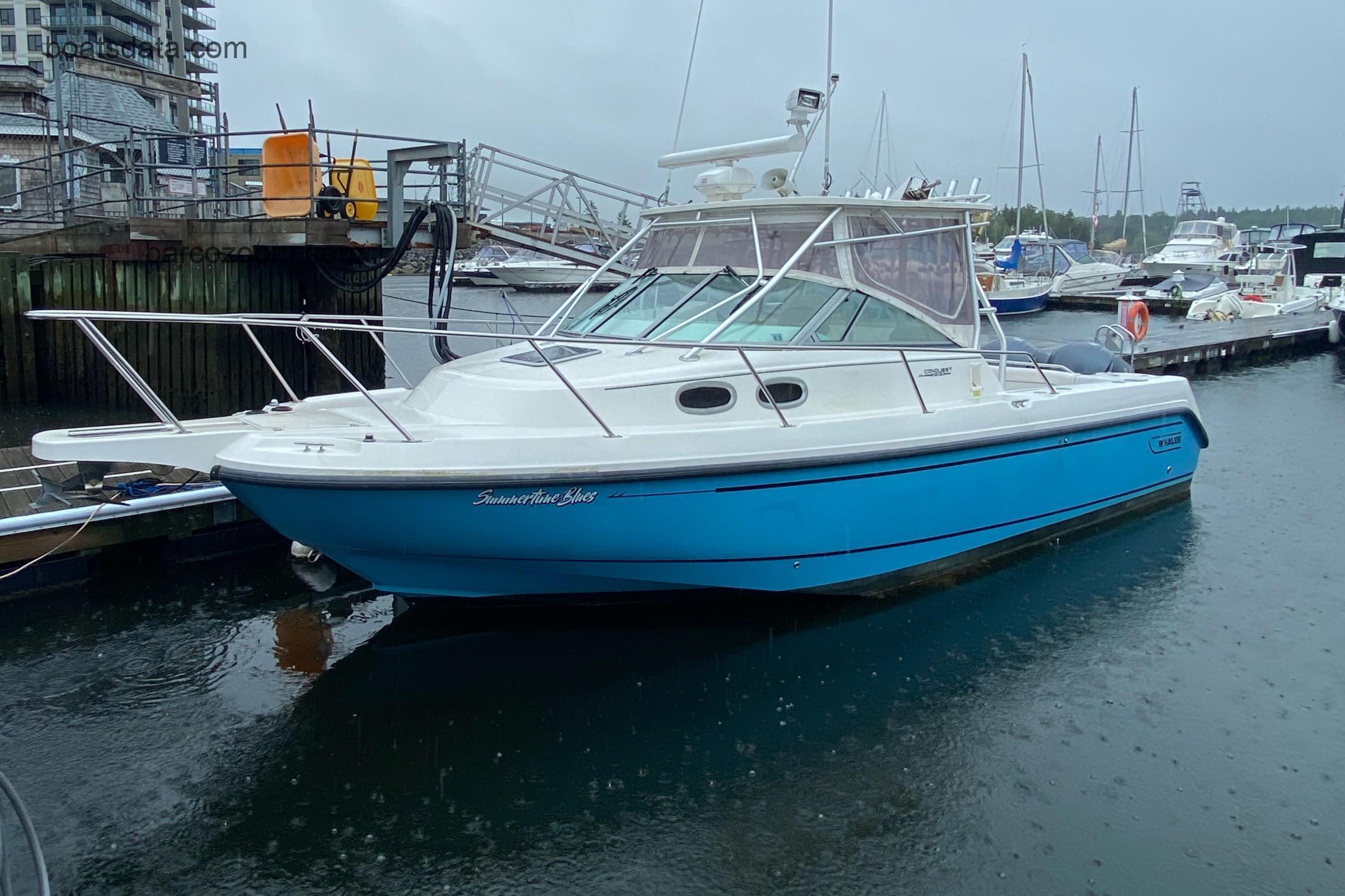 Boston Whaler 295 Conquest ficha-técnica e avaliações