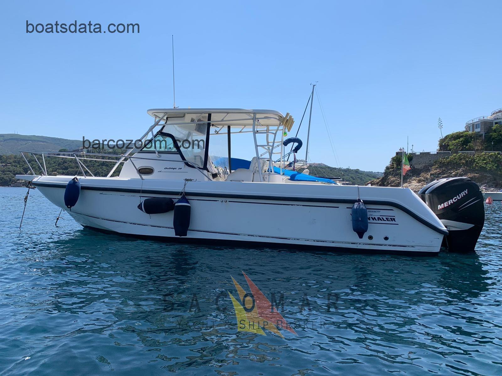 Boston Whaler Outrage 28 ficha-técnica e avaliações