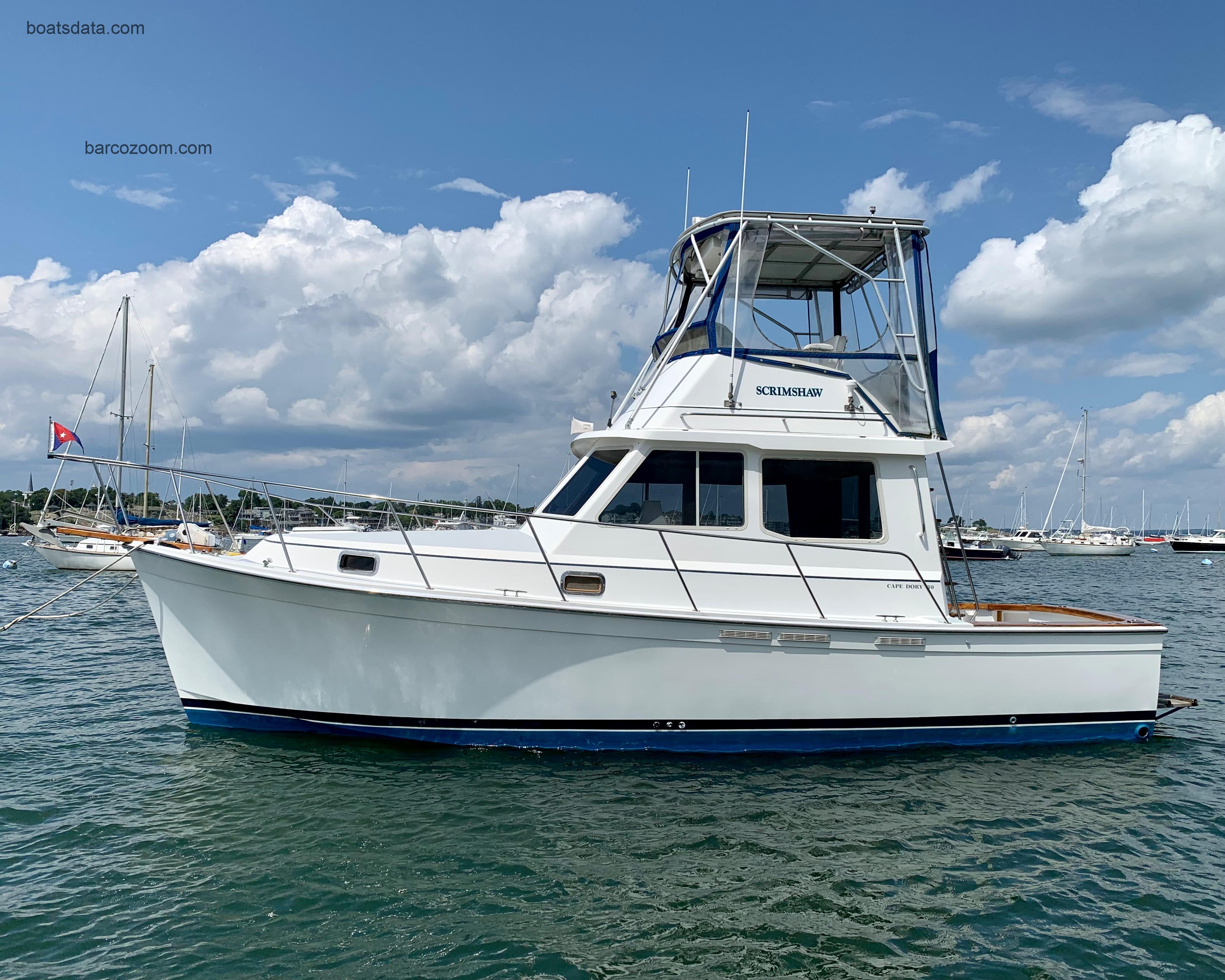 Cape Dory 30 Flybridge opinión y ficha técnica