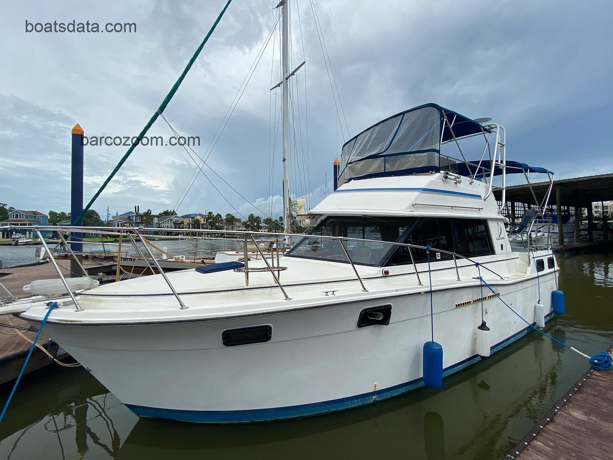 Carver 3207 Aft Cabin opinión y ficha técnica