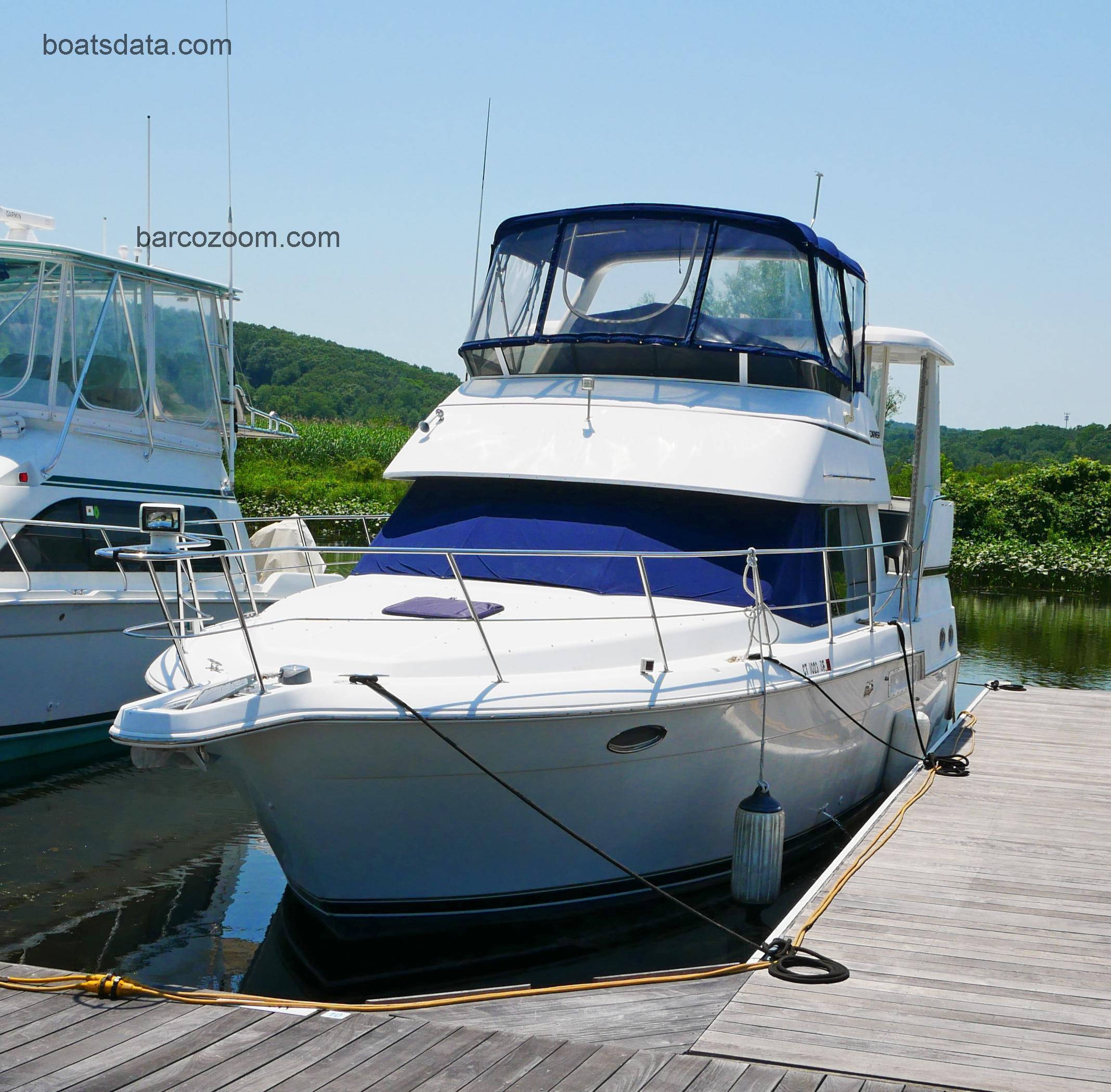 Carver 356 Aft Cabin Motor Yacht ficha tecnica 