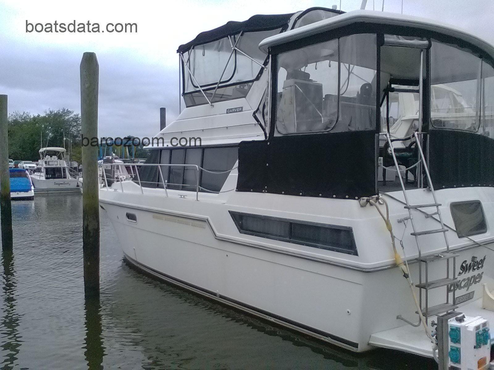 Carver 38 Aft Cabin opinión y ficha técnica