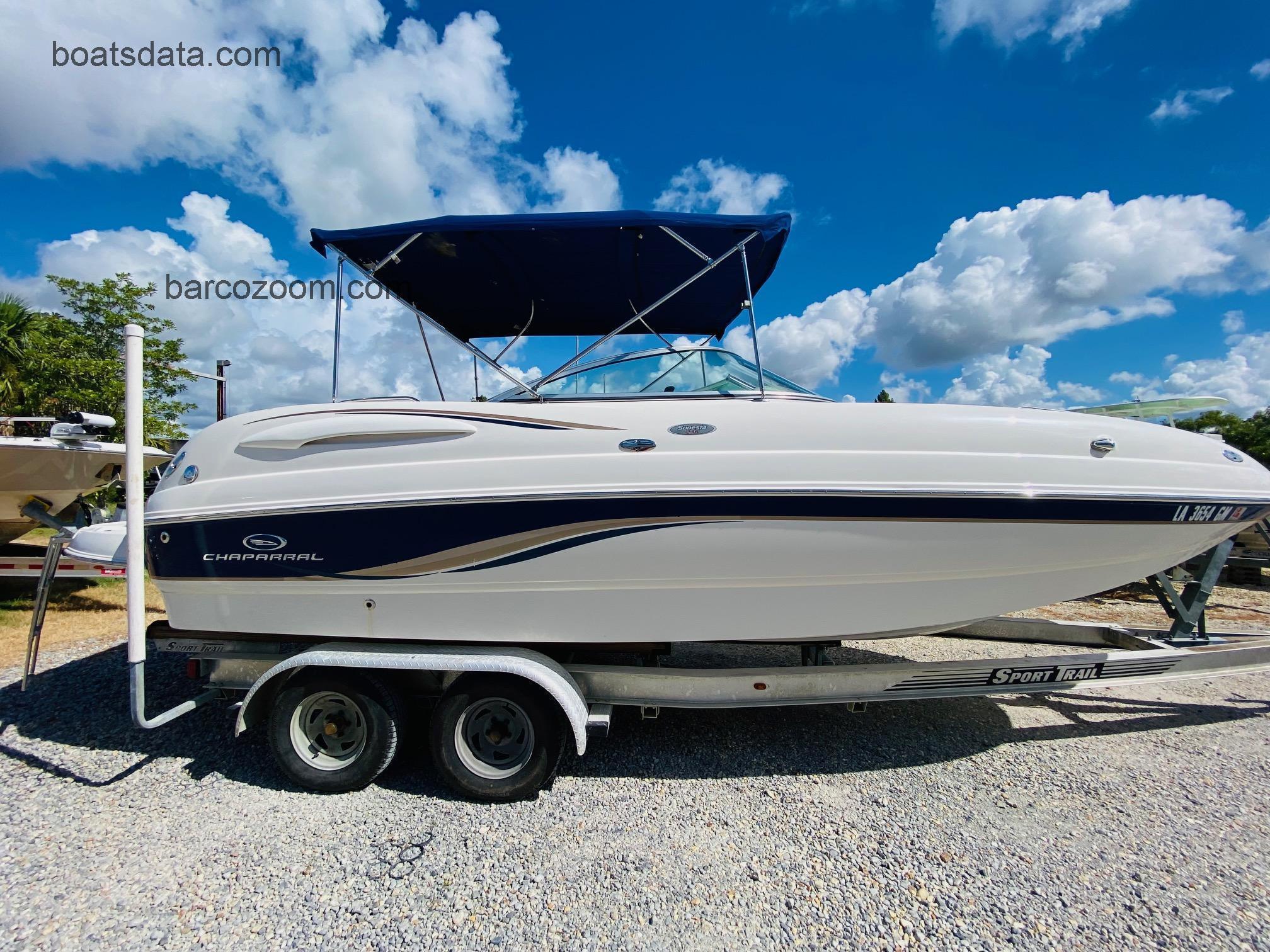 Chaparral 236 Sunesta ficha-técnica e avaliações