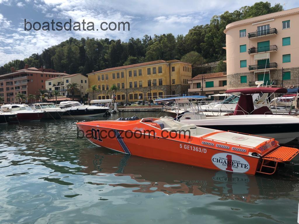 Cigarette 35 Cafe Racer opinión y ficha técnica