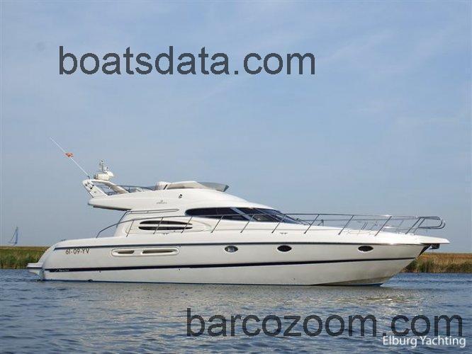 Cranchi Atlantique 48 Flybridge ficha tecnica 
