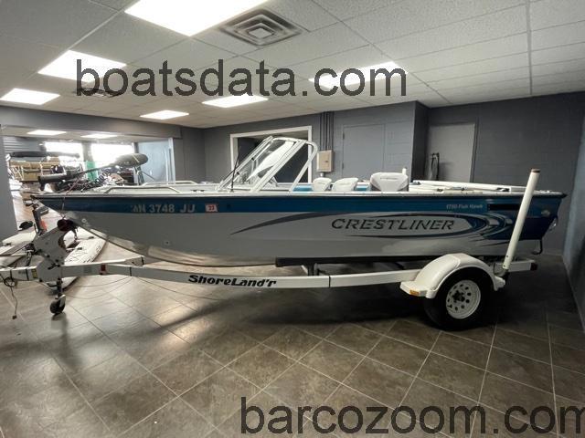 Crestliner 1750 Fish Hawk ficha tecnica 