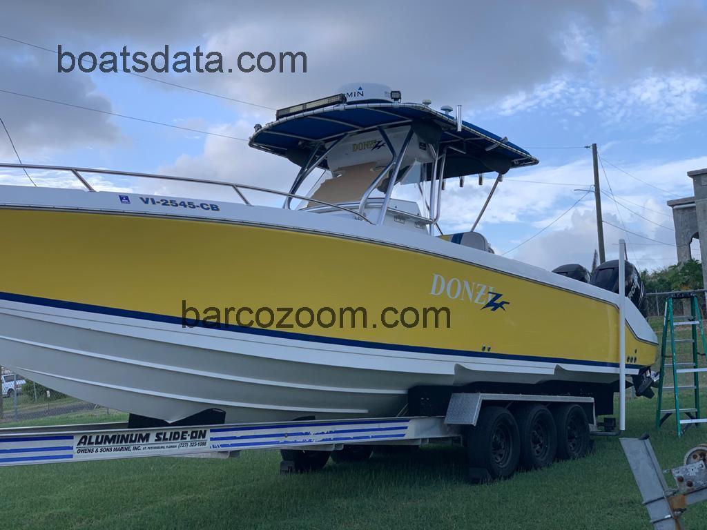 Donzi 35 ZF Cuddy ficha-técnica e avaliações