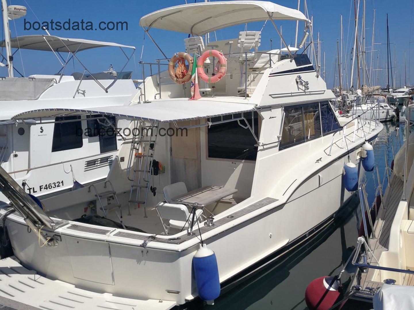 Hatteras 45 Convertible opinión y ficha técnica