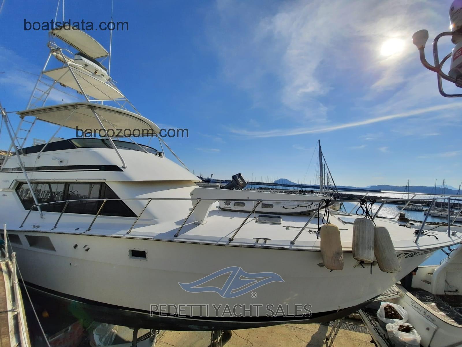 Hatteras 54 Convertible ficha tecnica 