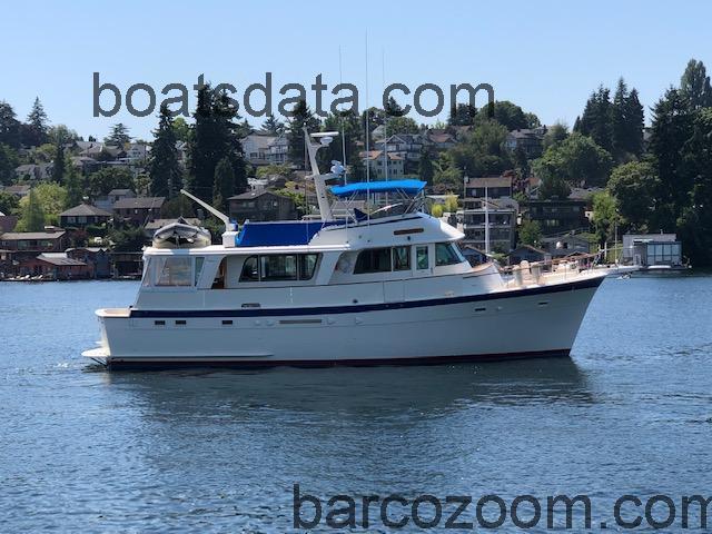 Hatteras 58 Long Range Cruiser opinión y ficha técnica