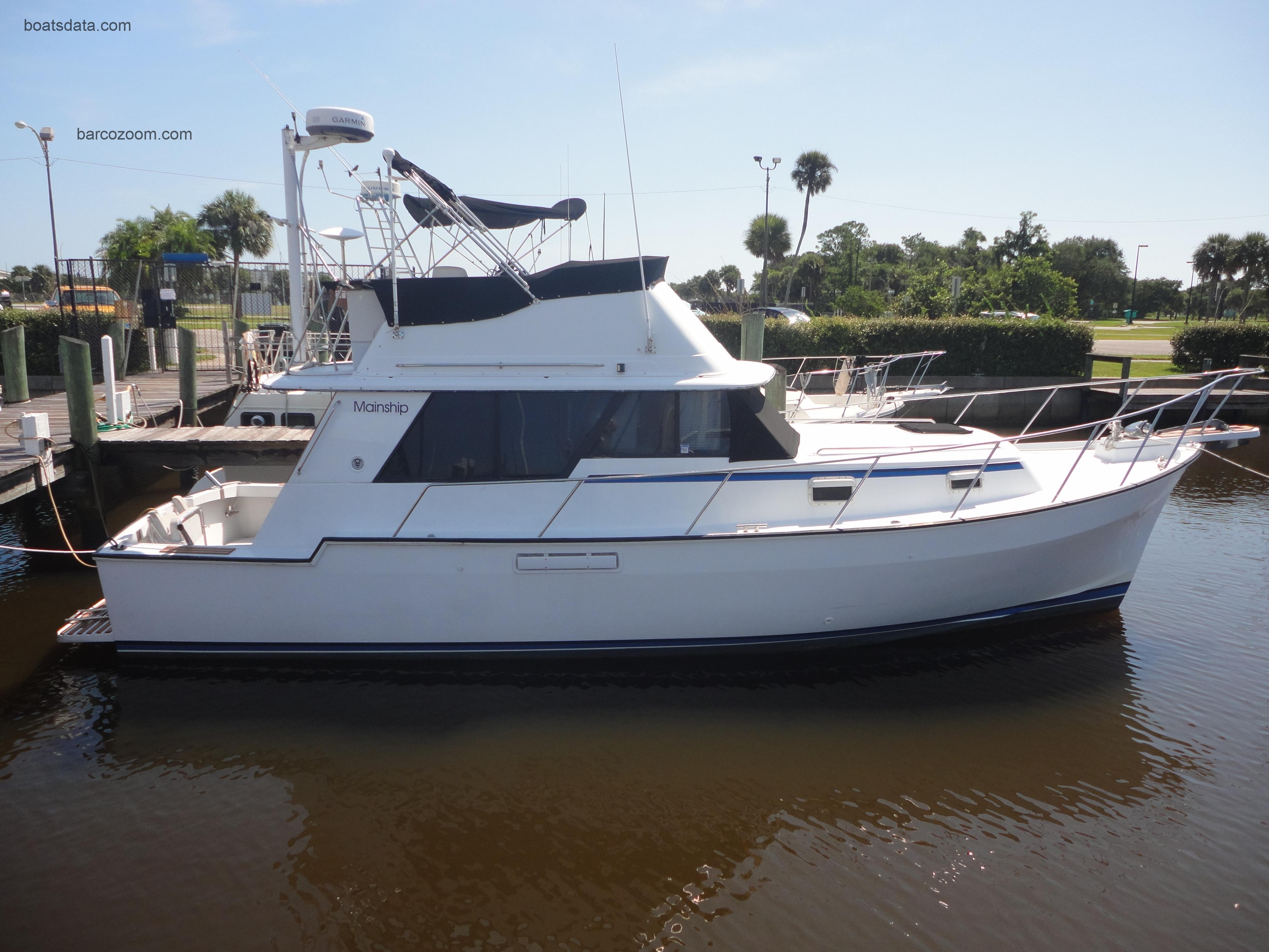 Mainship 34 Mk III ficha tecnica 