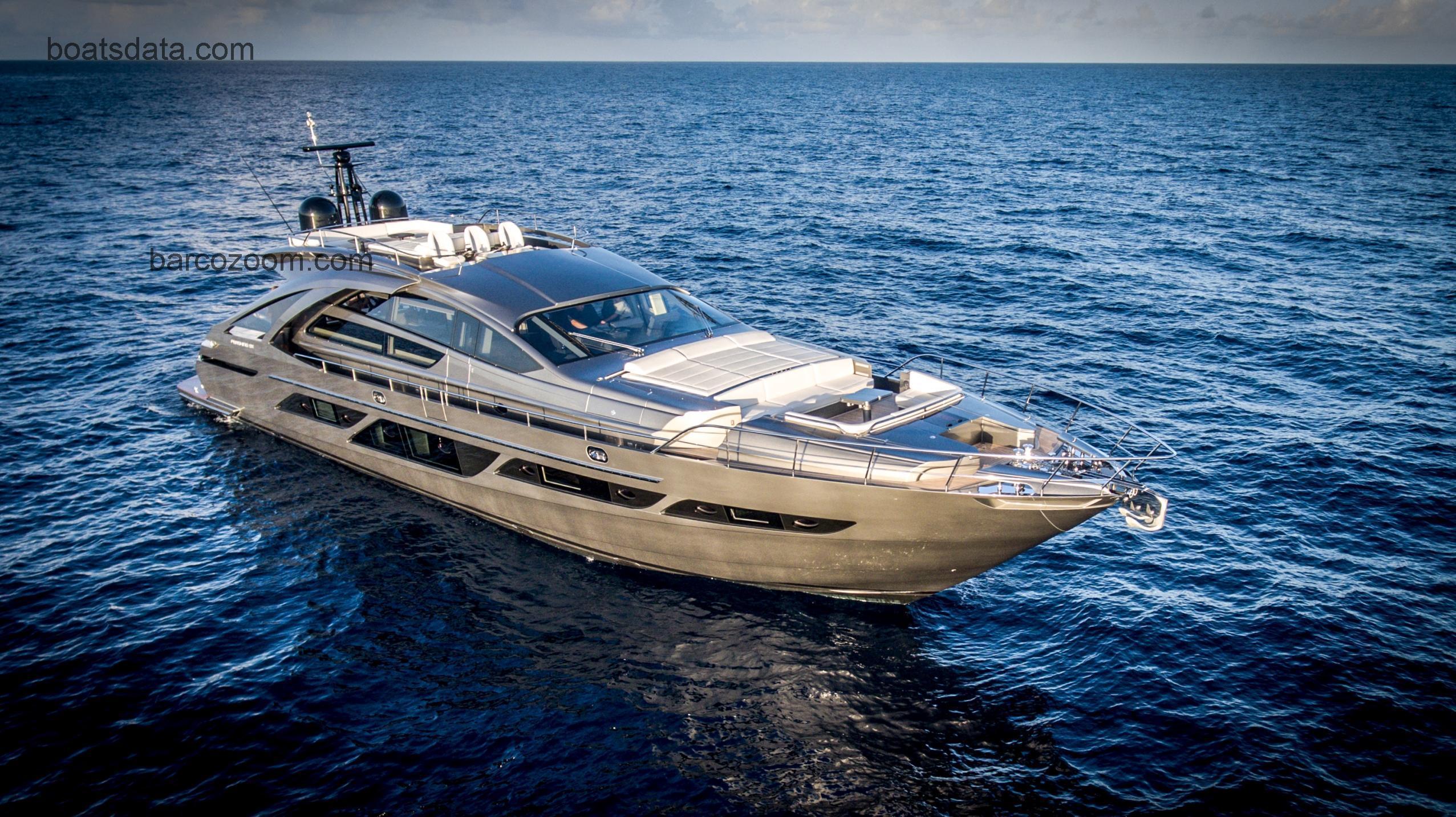 Pershing 9X ficha tecnica 