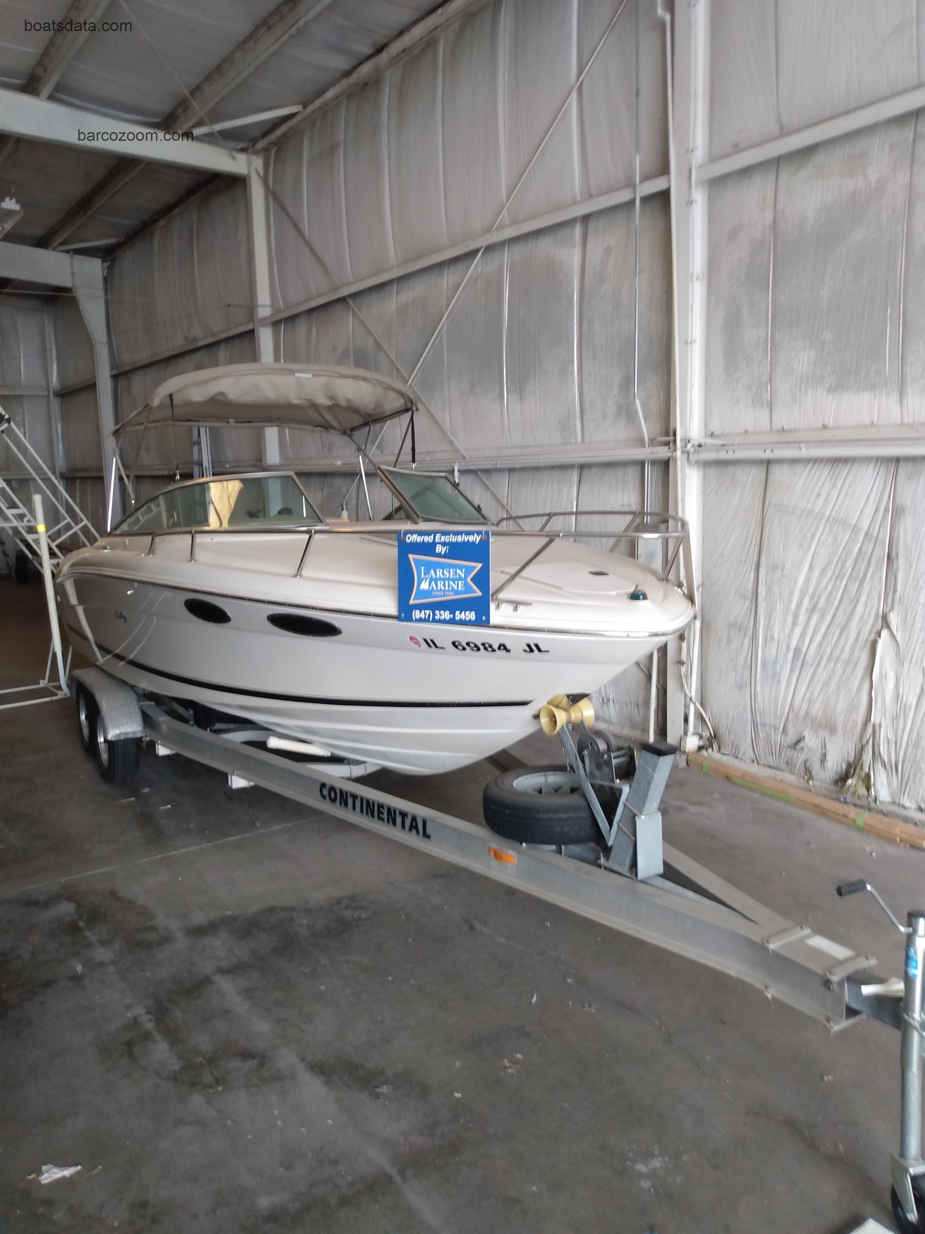 Sea Ray 230 Overnighter ficha-técnica e avaliações