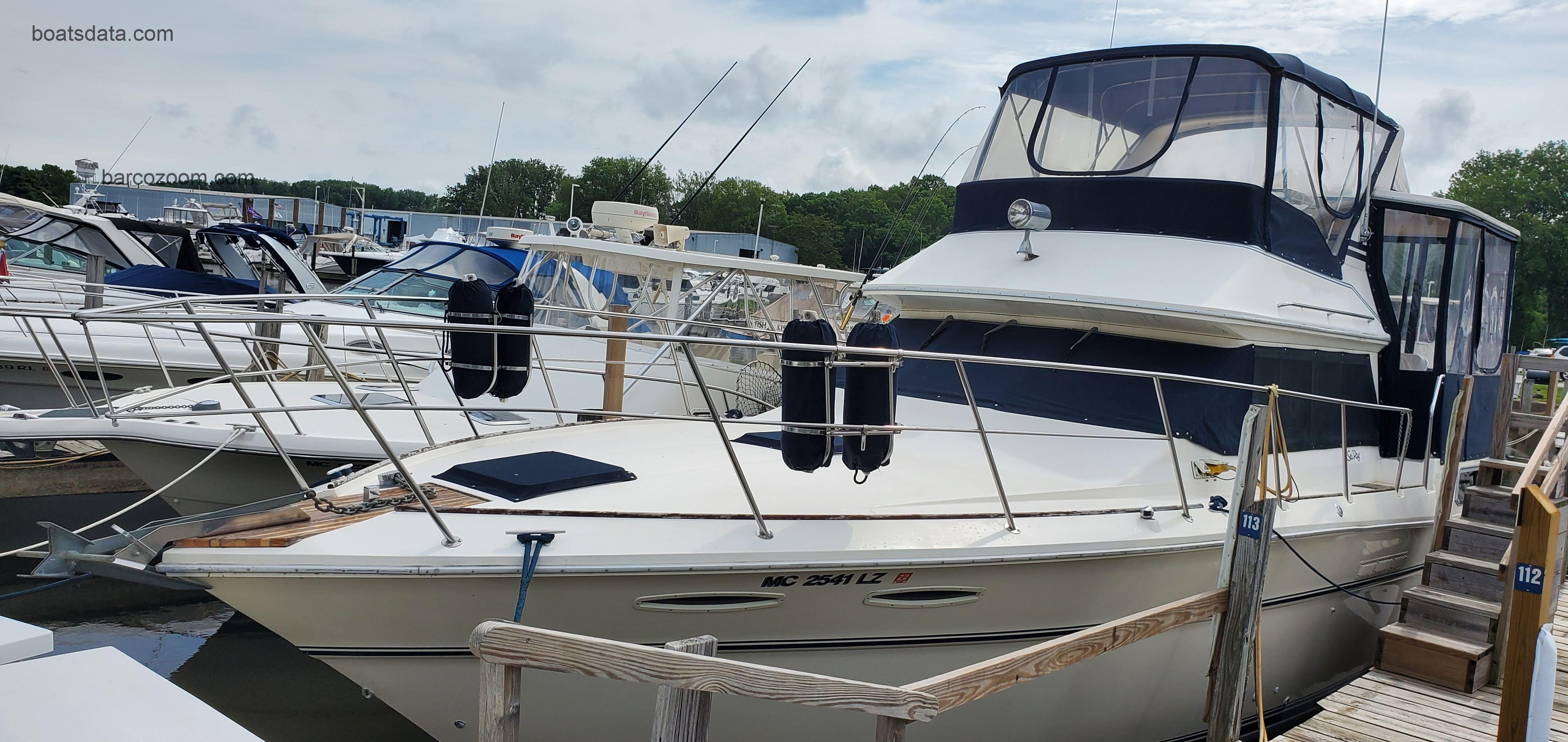 Sea Ray 360 Aft Cabin opinión y ficha técnica