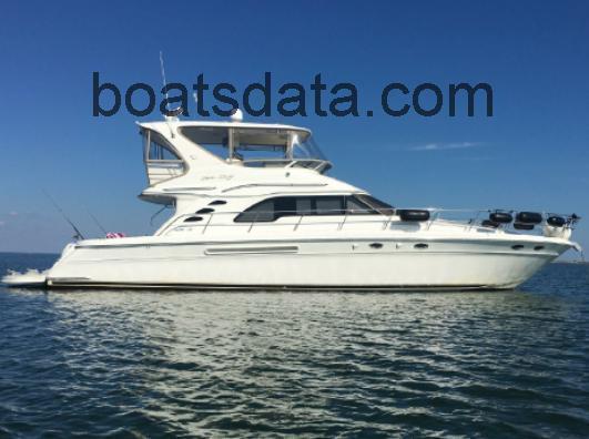 Sea Ray 560 Sedan Bridge opinión y ficha técnica