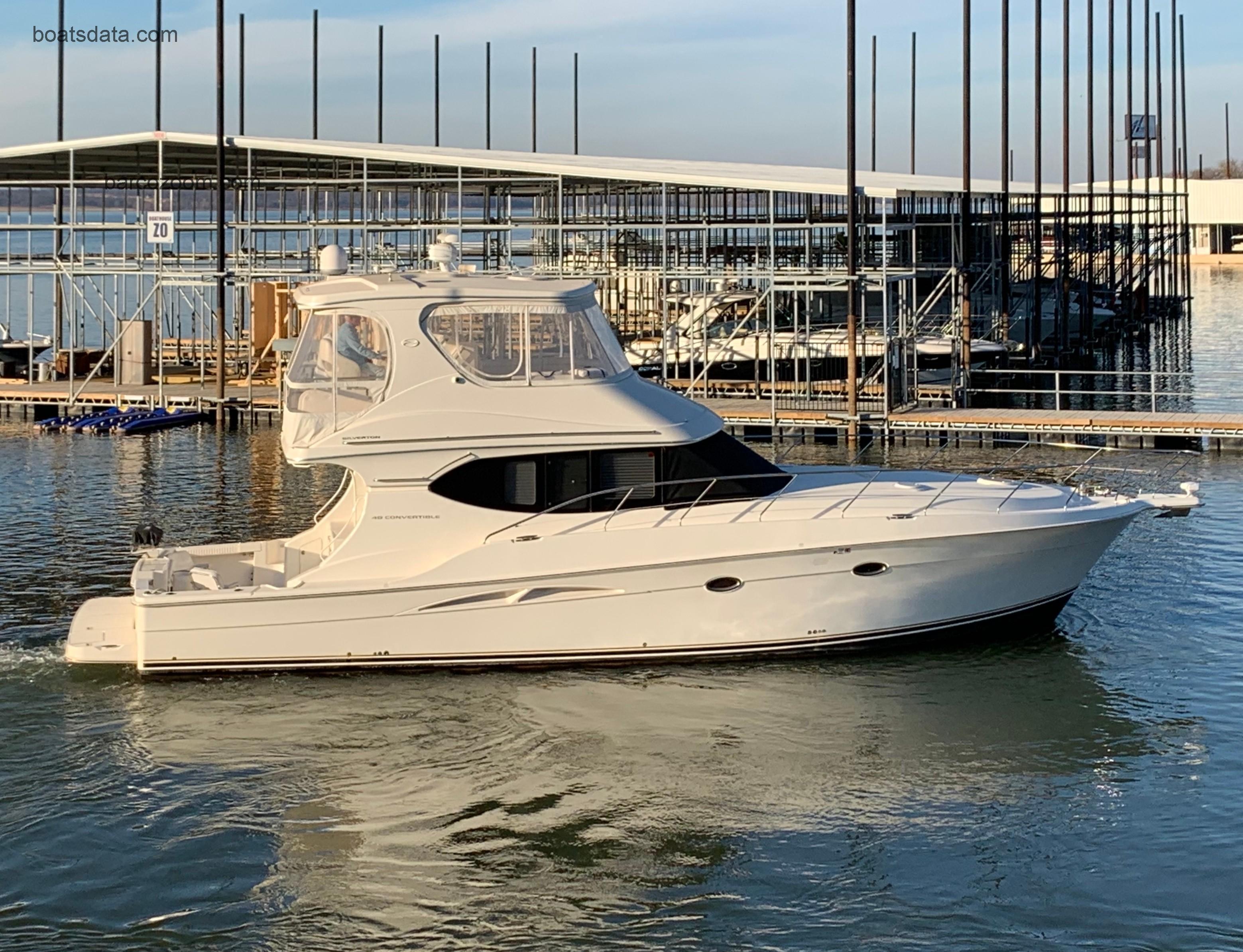 Silverton 48 Convertible opinión y ficha técnica