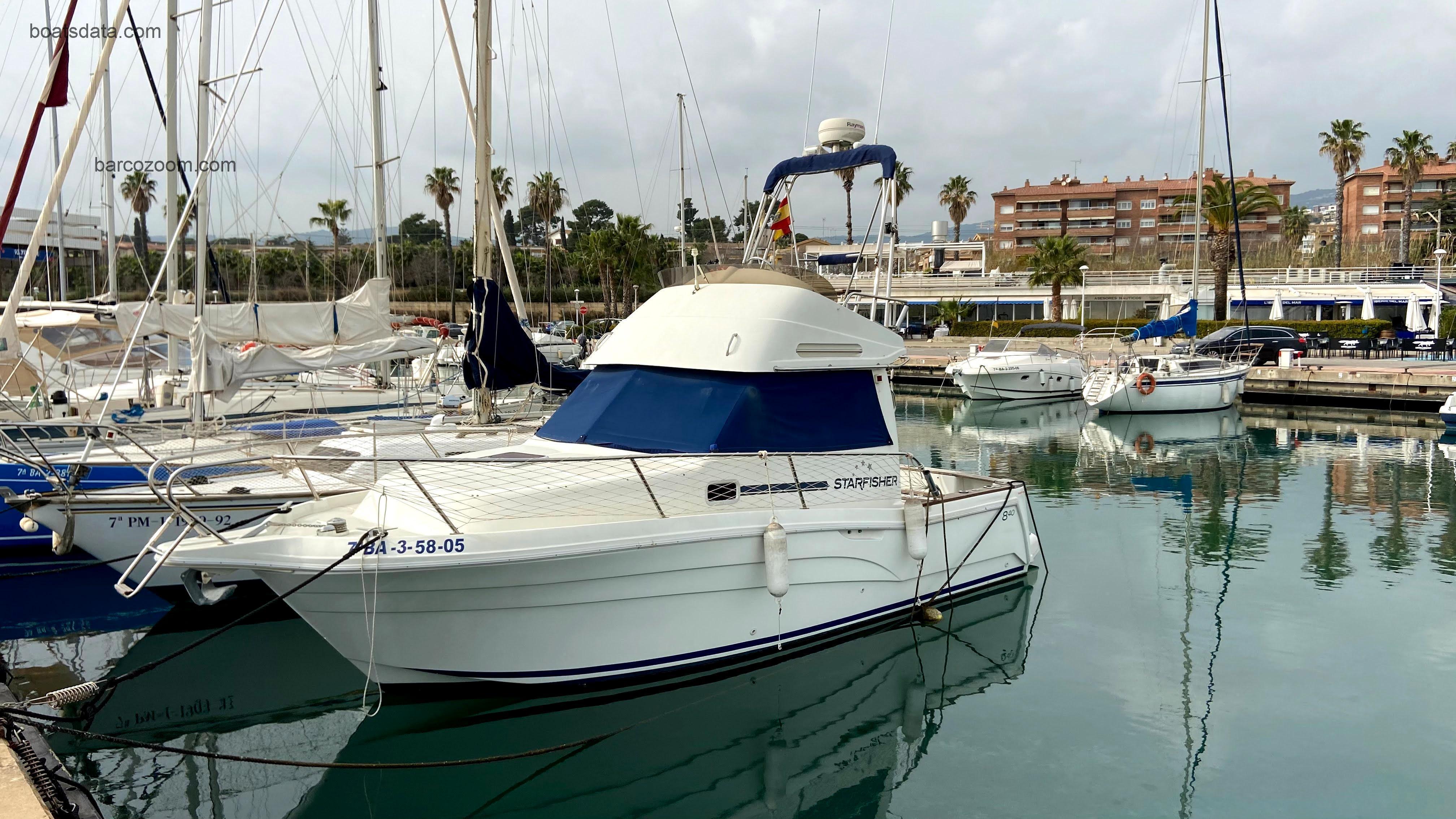 Starfisher 840 Flybridge ficha-técnica e avaliações