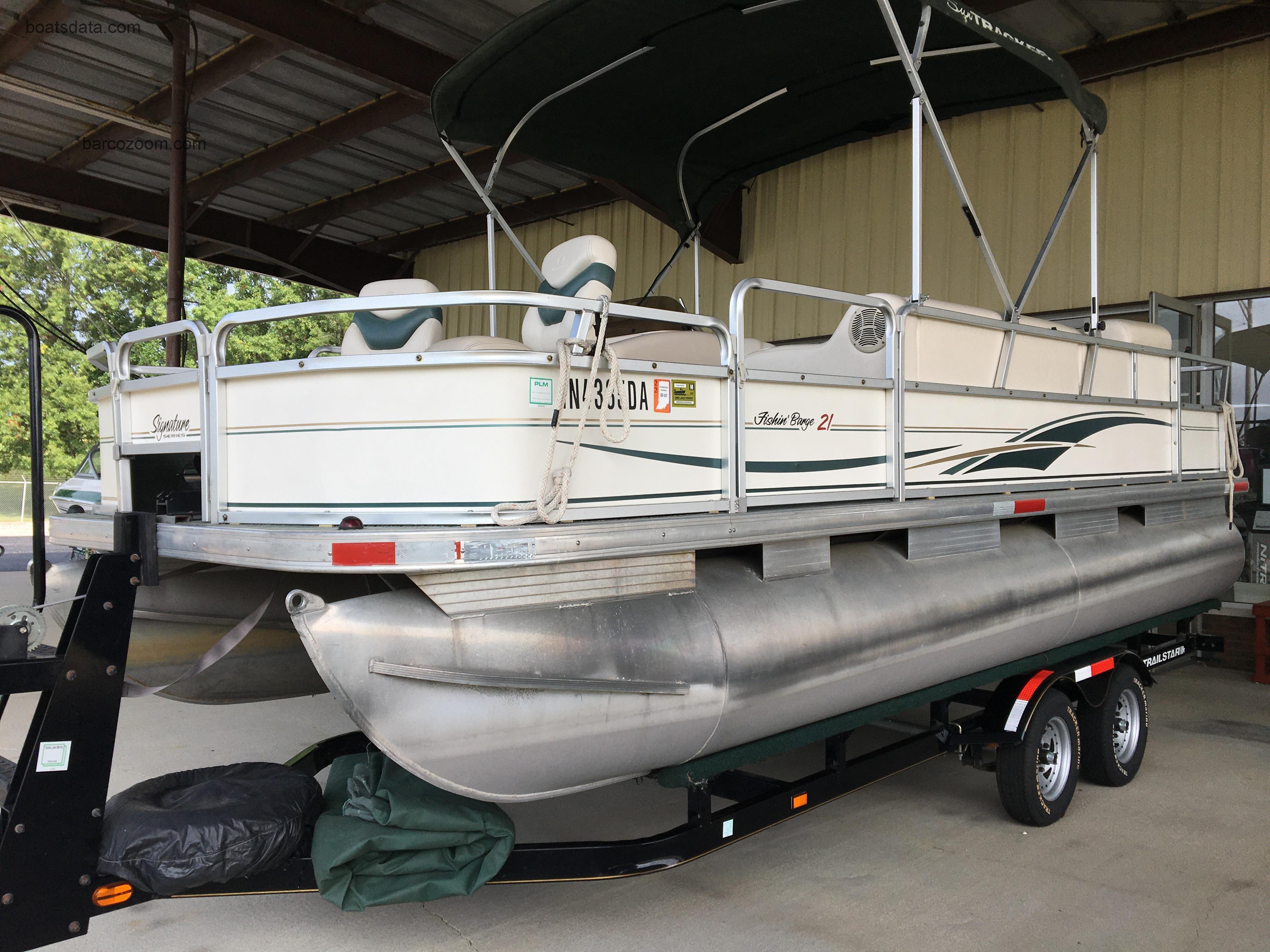 Sun Tracker 21 Fishing Barge opinión y ficha técnica