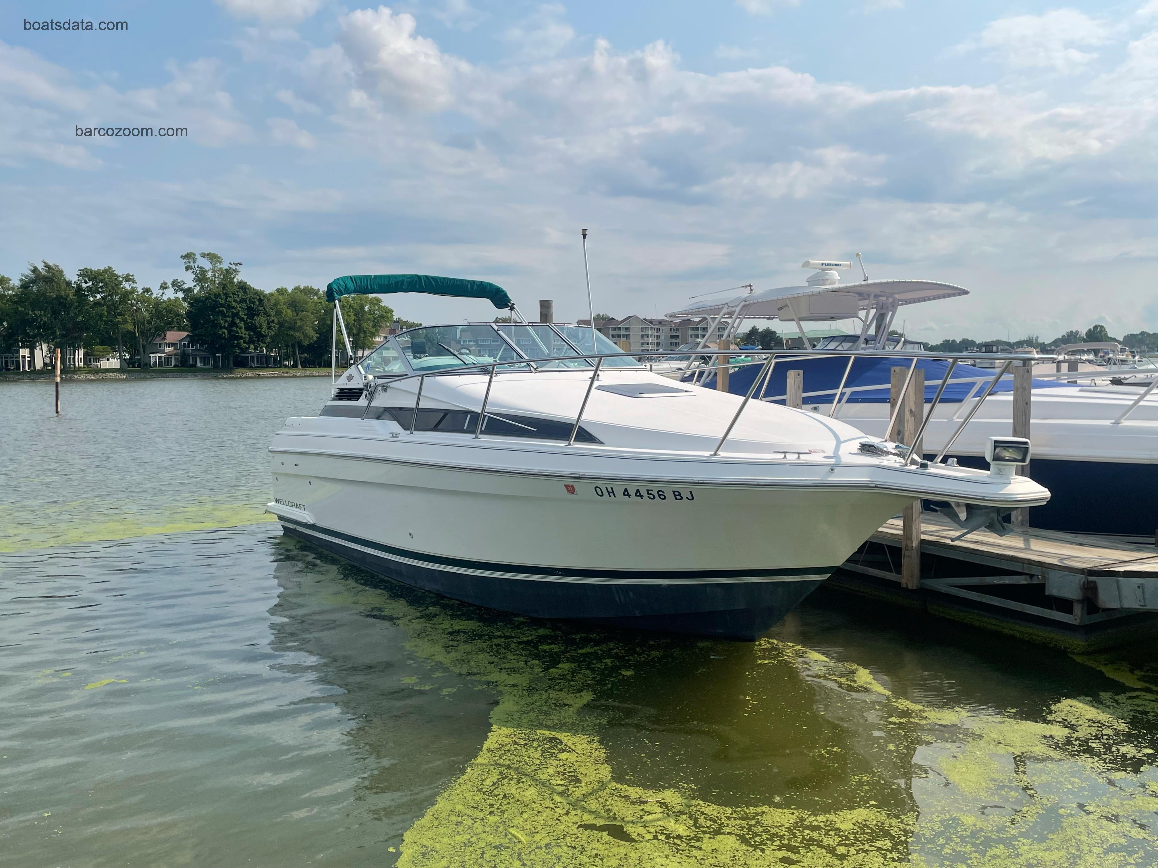 Wellcraft Martinique 2700 ficha tecnica 